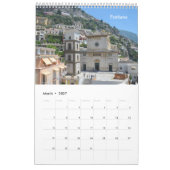 12 Monate Reisen Italien Kalender (Mär 2027)