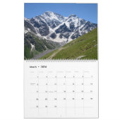 12 Monate Reisen nach Russland: Der Kaukasus-Kalen Kalender (Mär 2026)