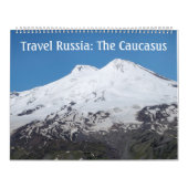 12 Monate Reisen nach Russland: Der Kaukasus-Kalen Kalender (Titelbild)