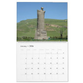 12 Monate Reisen nach Russland: Der Kaukasus-Kalen Kalender (Jan 2026)