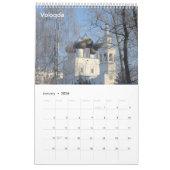 12 Monate Reisen nach Russland: Kirchen Kalender (Jan 2026)