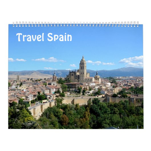 12 Monate Reisen Spanien Foto Kalender (Titelbild)