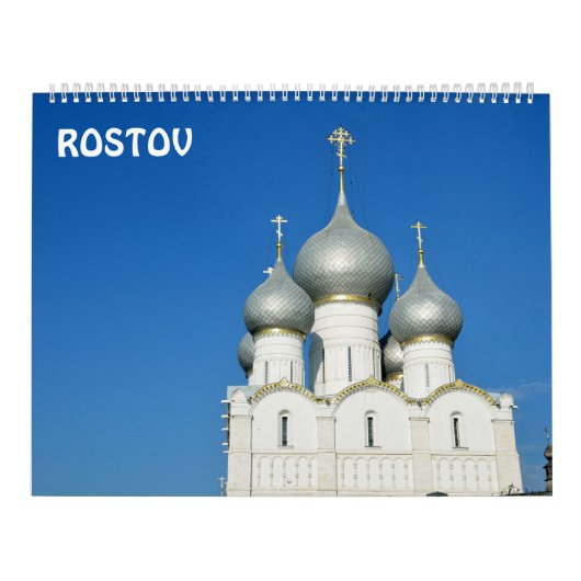 12 Monate Rostow, Russland Foto Kalender (Titelbild)