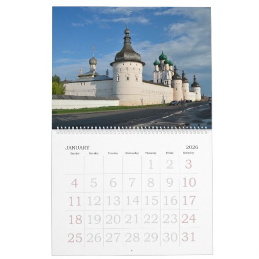 12 Monate Rostow, Russland Foto Kalender (Jan 2026)