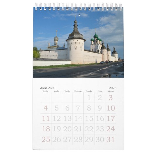12 Monate Rostow, Russland Foto Kalender (Jan 2026)