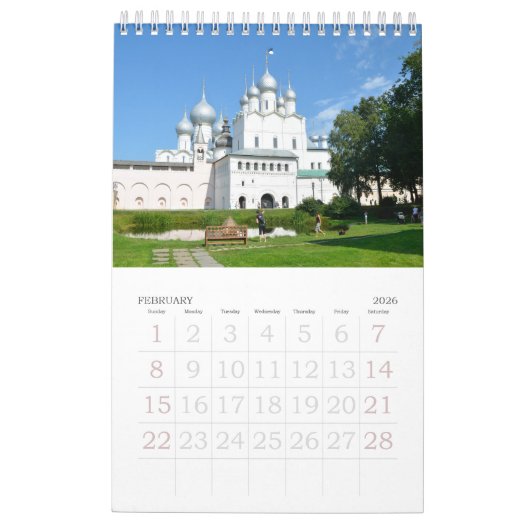 12 Monate Rostow, Russland Foto Kalender (Feb 2026)