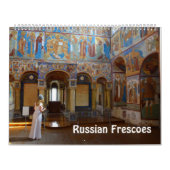 12 Monate Russische Fresken Foto Kalender (Titelbild)
