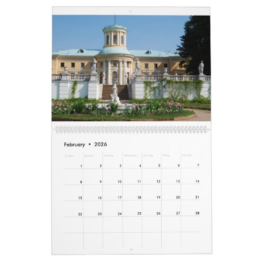 12 Monate Russland Foto Kalender (Feb 2026)