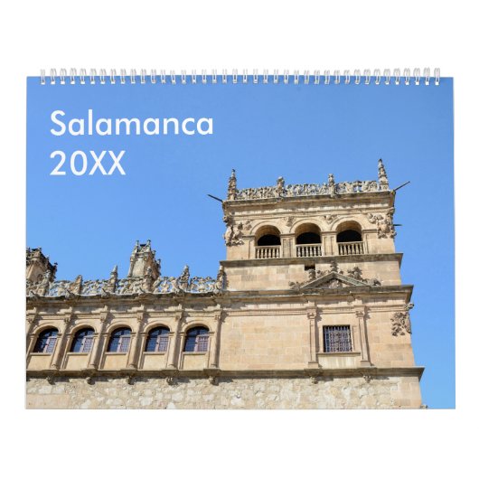 12 Monate Salamanca, Spanien Kalender (Titelbild)