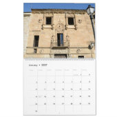 12 Monate Salamanca, Spanien Kalender (Jan 2027)