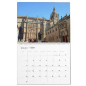 12 Monate Salamanca, Spanien Kalender (Jan 2027)