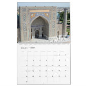 12 Monate Samarkand, Usbekistan Kalender (Jan 2027)