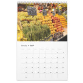 12 Monate Sammlung von Lebensmittelimages Kalender (Jan 2027)