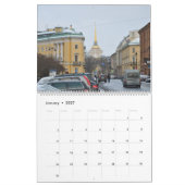 12 Monate Sankt Petersburg Kalender (Jan 2027)