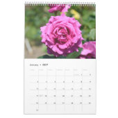 12 Monate Schöne Rose Kalender (Jan 2027)