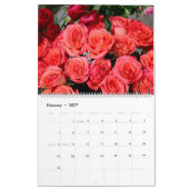 12 Monate Schöne Rose Kalender (Feb 2027)