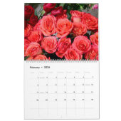 12 Monate Schöne Rose Kalender (Feb 2026)