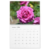 12 Monate Schöne Rose Kalender (Jan 2026)
