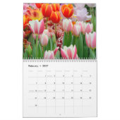 12 Monate Schöne Tulips (#2) Kalender (Feb 2027)