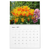 12 Monate Schöne Tulips Kalender (Mär 2027)