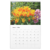 12 Monate Schöne Tulips Kalender (Mär 2026)
