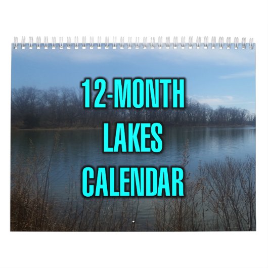 12-Monate-Seen Kalender (Titelbild)