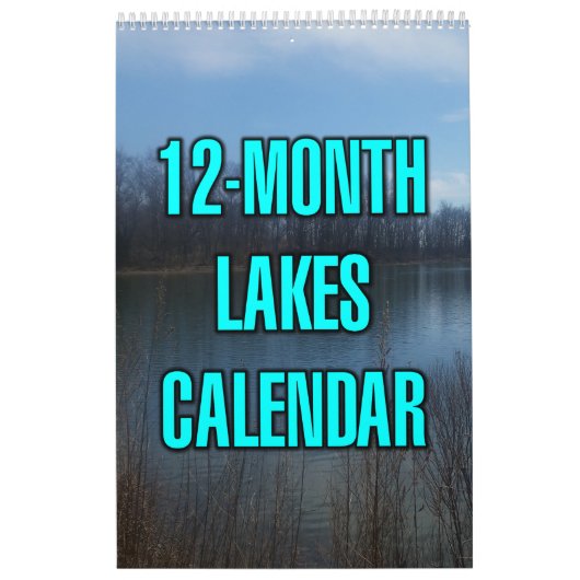 12-Monate-Seen Kalender (Titelbild)