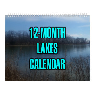 12-Monate-Seen Kalender