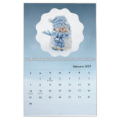 12 Monate Snowmen Snowpeople Snowman Collection Kalender (Feb 2027)