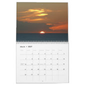 12 Monate Sonnenaufgänge und Sonnenuntergänge, 2.  Kalender (Mär 2027)
