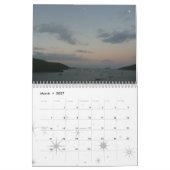 12 Monate Sonnenaufgänge und Sonnenuntergänge, 3.  Kalender (Mär 2027)