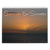 12 Monate Sonnenaufgänge und Sonnenuntergänge, 4. Kalender (Titelbild)