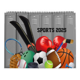 12 Monate Sport 2025 Kalender