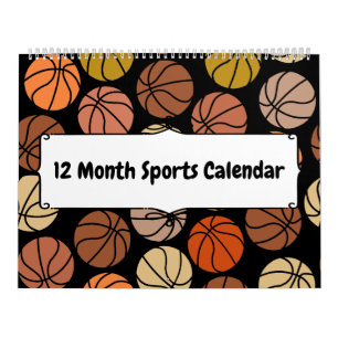 12 Monate Sportkalender Kalender
