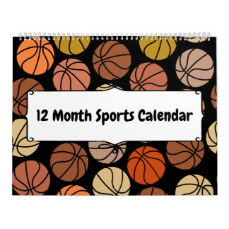 12 Monate Sportkalender Kalender