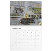 12 Monate Stadtviertel St. Petersburg Kalender (Feb 2026)