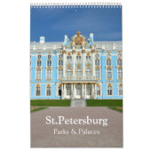 12 Monate Stadtviertel St. Petersburg Kalender (Titelbild)