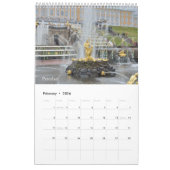 12 Monate Stadtviertel St. Petersburg Kalender (Feb 2026)