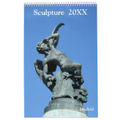 12 Monate Statuen & Skulpturen Kalender (Titelbild)