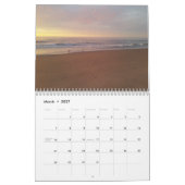 12-Monate Strand Sonnenaufgang Kalender (Mär 2027)