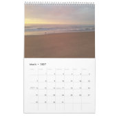 12-Monate Strand Sonnenaufgang Kalender (Mär 2027)