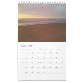 12-Monate Strand Sonnenaufgang Kalender (Mär 2027)