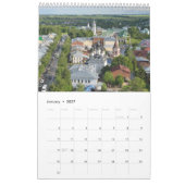 12 Monate Suzdal, Russland Kalender (Jan 2027)