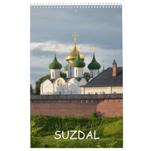 12 Monate Suzdal, Russland Kalender (Titelbild)