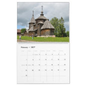 12 Monate Suzdal, Russland Kalender (Feb 2027)