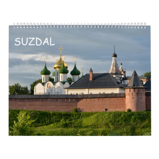 12 Monate Suzdal, Russland Kalender (Titelbild)