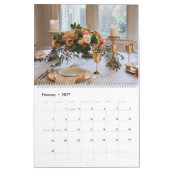 12 Monate Tablescapes Kalender 2026 (Feb 2027)
