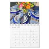 12 Monate Tischeinrichtungen 2026 Kalender (Jan 2027)