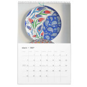 12 Monate türkische Keramiken Kalender (Mär 2027)