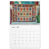 12 Monate türkische Teppiche Kalender (Mär 2026)